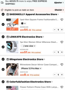 Shein New Order 4 Products